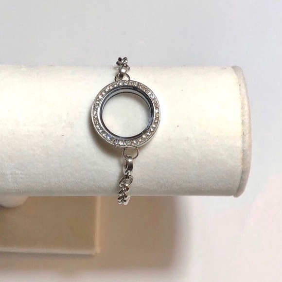 SS-#7 Stainless Steel Living Locket Bracelet - Picture 7 of 8